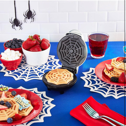 Dash Spider Web Mini Waffle Maker - Open Box