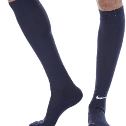 Nike Dri-FIT Navy Knee-High Socks, 2 pairs, New, Size L  (Men 8-12/Women 10-13) Unisex