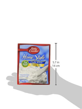 Betty Crocker Homestyle Fluffy White Frosting Mix, 7.2 oz, Pack of 3 – New, Exp. 09/15/2025
