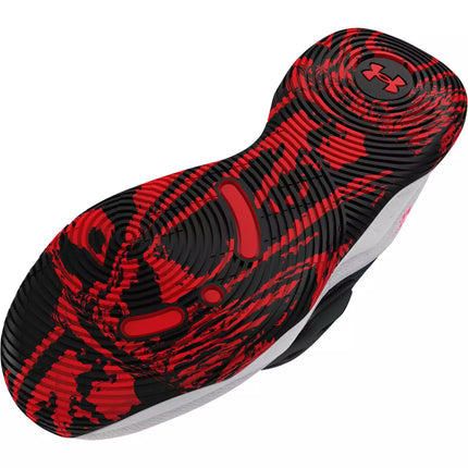 Under Armour Zone BB 2 Basketball Shoes Black Size 3.5 Big Kids New