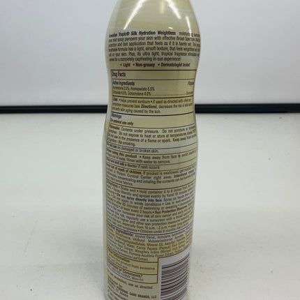 Hawaiian Tropic Weightless Hydration Clear Spray Sunscreen SPF 30, 6oz- New, Exp. 09/2024