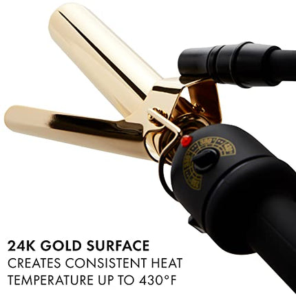 Hot Tools Pro Artist 24K Gold Marcel Iron 1-1/4" – Long-Lasting Curls & Waves – New