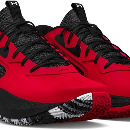 Under Armour Lockdown 6 Basketball Shoes Black Size 3 Unisex Kids New