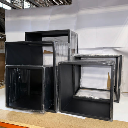 Modern Bookcase 5 Tier - No Screws Assembly | Stylish and Functional Storage, Open Box