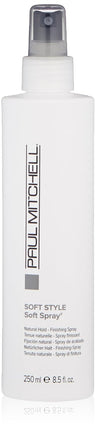 Paul Mitchell Soft Spray Natural Hold Hairspray – 8.5 oz (Pack of 2) – Touchable Finish – New