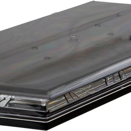 Buyers Products 15-Inch Octagonal Mini LED Light Bar - Amber/Green, 56 LEDs, Emergency Lights, New