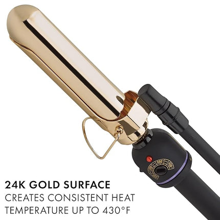 Hot Tools Pro Artist 24K Gold Marcel Iron 1-1/4" – Long-Lasting Curls & Waves – New