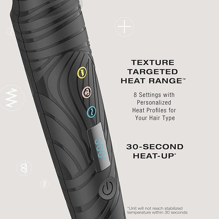 Conair The Curl Collective 3-in-1 Ceramic Curling Wand with Interchangeable Barrels – Open Box