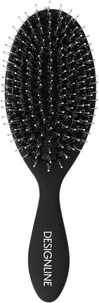 Oval Sculpting Brush – 2 Pack | Regis DESIGNLINE | Nylon and Boar Bristle Brush for Detangling and Styling Wet or Dry Hair