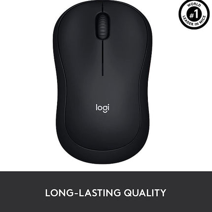 Logitech M185 Wireless Mouse USB - Black (Open Box)
