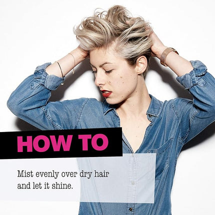 TIGI Bed Head Headrush Shine Mist, Unisex 5.07 oz – Lightweight Hair Shine Spray – New