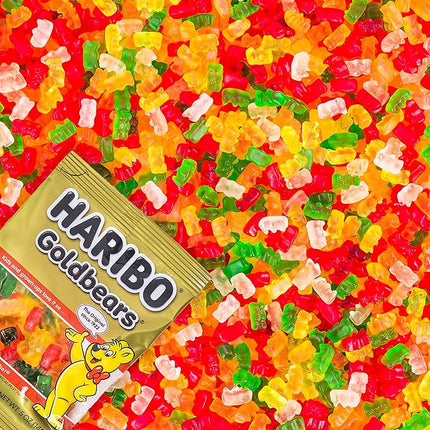 Haribo Gummi Candy Original Goldbears - Pack of 2 (8 oz Each) - New, Exp. 04/2025