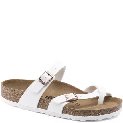 Birkenstock Mayari Birko-Flor Sandals White Size 5 Women’s New