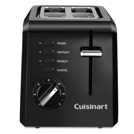 Cuisinart 2-Slice Toaster - Black - Model CPT-122BK - Used