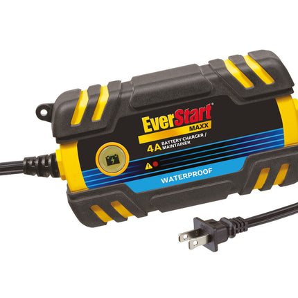 EverStart Maxx 4A Waterproof Battery Charger & Maintainer - New