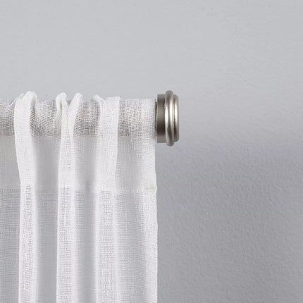 Exclusive Home Topper Curtain Rod, Adjustable 66"-120" (New)