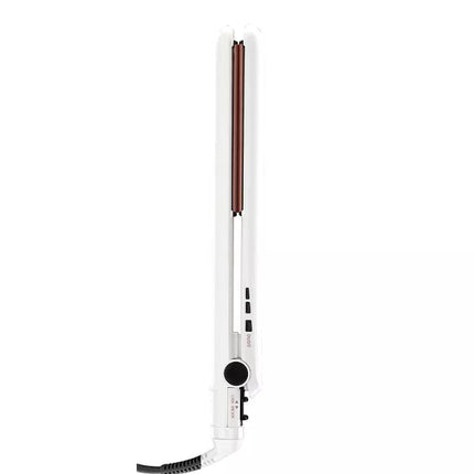 Conair Double Ceramic Flat Iron – White – 1" | Open Box