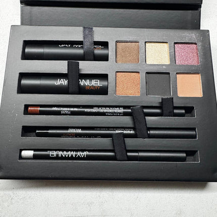 Jay Manuel Makeup Palette Kit - Blush, Eyeshadow, Lipstick, Eyeliner - New