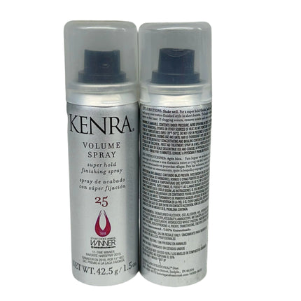 Kenra Professional Volume Spray 25 | 2 Pack | Super Hold Finishing & Styling Hairspray.