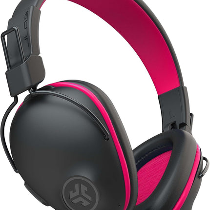 Lab JBuddies Pro Wireless Over-Ear Kids Headphones with Mic - Pink - New