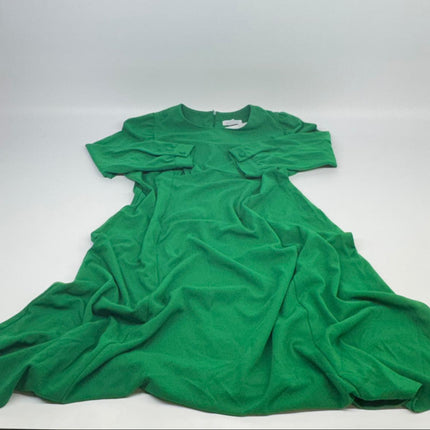 Liz Claiborne Green Dress Size 16 Back Zipper Classic Style New