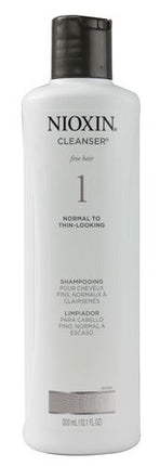 Nioxin System 1 Cleanser Shampoo - 10.1 fl oz – For Natural Hair with Light Thinning – New