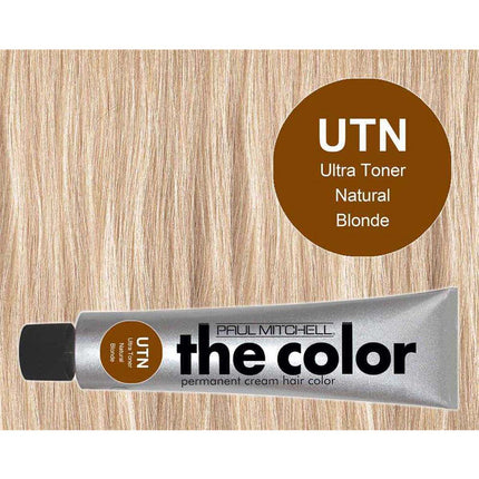 Paul Mitchell The Color UTN 11N Ultra Natural Blonde Permanent Cream Hair Color | 2 Pack | 3 oz (90 mL)