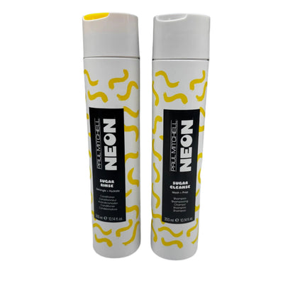 Paul Mitchell Neon Sugar Cleanse Shampoo & Sugar Rinse Conditioner 10.14 fl oz Dual Pack - New