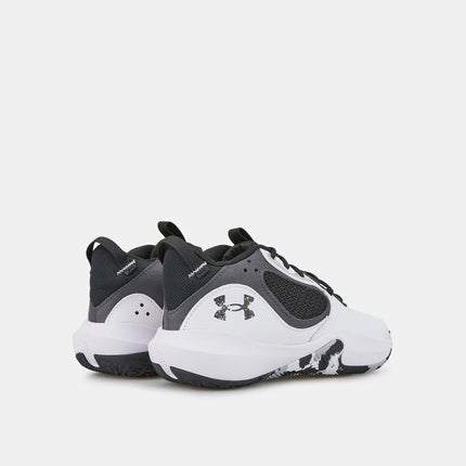 Under Armour Lockdown 6 Basketball Shoes Black Size 4 Kids New