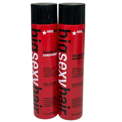 SexyHair Big Sexy Hair Volumizing Shampoo & Conditioner 10.1 oz – 2 Pack – New