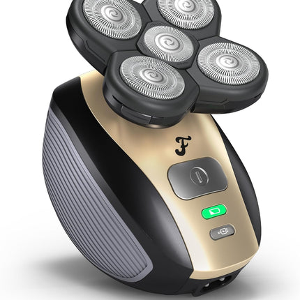 The FlexSeries Electric Head Hair Shaver - Freebird - Ultimate Men's Cordless Rechargeable Wet/Dry Skull & Bald Head Waterproof Razor, New