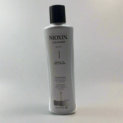 Nioxin System 1 Cleanser Shampoo - 10.1 fl oz – For Natural Hair with Light Thinning – New