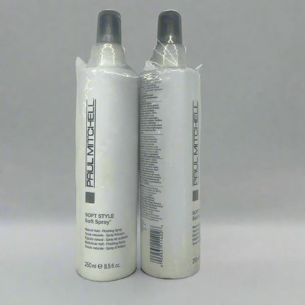 Paul Mitchell Soft Spray Natural Hold Hairspray – 8.5 oz (Pack of 2) – Touchable Finish – New
