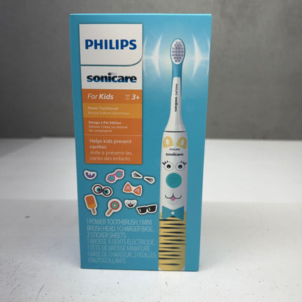Philips Sonicare Electric Toothbrush for Kids – HX3601/01 Design a Pet Edition – New