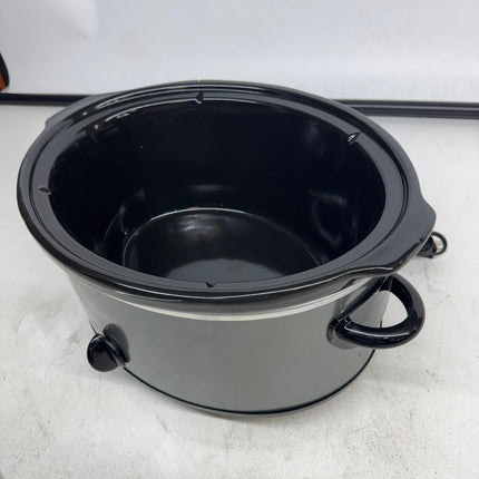 Crock-Pot 7QT Oval Manual Slow Cooker Stainless Steel Open Box