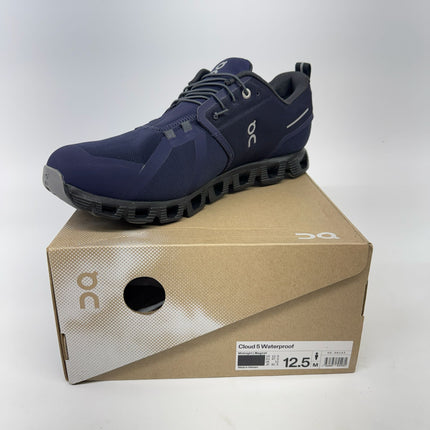 On Cloud 5 Waterproof Men Size 12.5 New All‑Weather Running / Walking Shoe