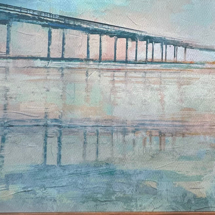 Framed Bridge Artwork Canvas - Open Box