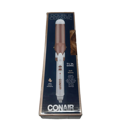 Conair Double Ceramic Curling Iron – 1" Barrel | Open Box