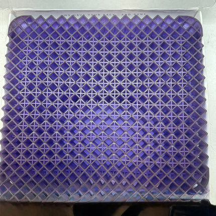 Purple Simply Seat Cushion Pressure‑Reducing Grid Open Box