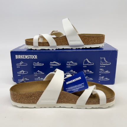 Birkenstock Mayari Birko-Flor Sandals White Size 5 Women’s New