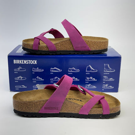 Birkenstock Mayari Sandals Festival Fuchsia Oiled Leather Size 5 Women’s New