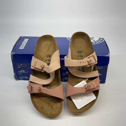 Birkenstock Salina Sandals Rose Old Rose Nubuck Size 5 Women’s New