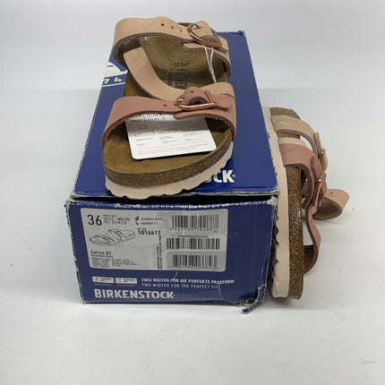 Birkenstock Salina Sandals Rose Old Rose Nubuck Size 5 Women’s New
