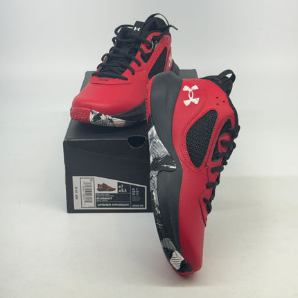 Under Armour Lockdown 6 Basketball Shoes Black Size 7 Men’s New