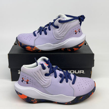 Under Armour Jet 21 Basketball Shoes Black Size 2 Preschool Unisex New