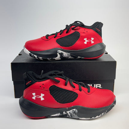 Under Armour Lockdown 6 Basketball Shoes Black Size 3 Unisex Kids New