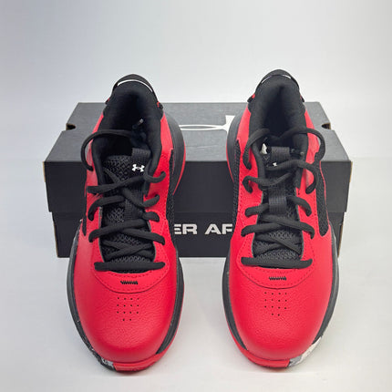 Under Armour Lockdown 6 Basketball Shoes Black Size 3 Unisex Kids New