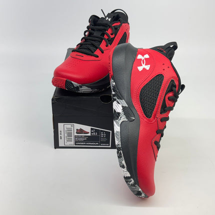 Under Armour Lockdown 6 Basketball Shoes Black Size 7 Men’s New