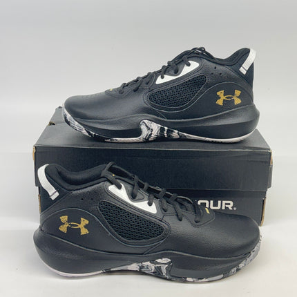 Under Armour Lockdown 6 Basketball Shoes Black Size 8.5 UNISEX New