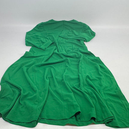 Liz Claiborne Green Dress Size 16 Back Zipper Classic Style New